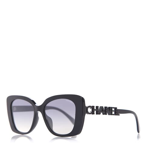 chanel acetate strass square sunglasses|Square Sunglasses .